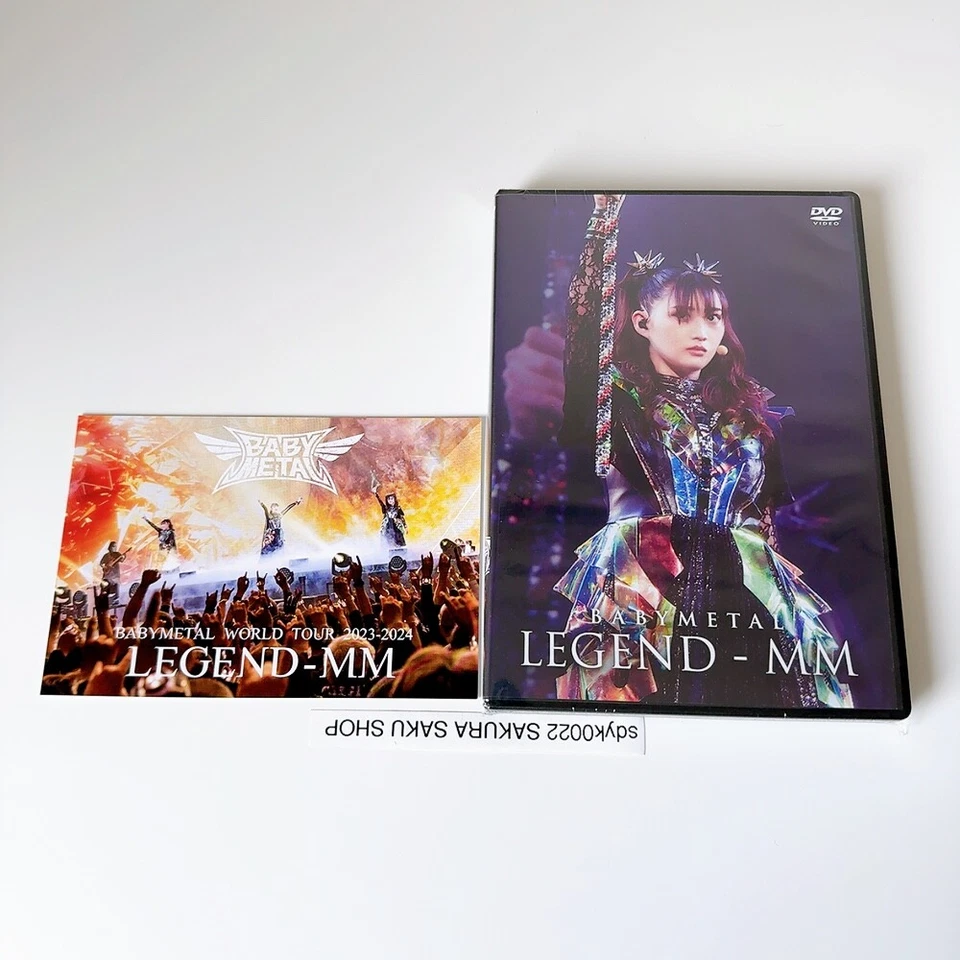DVD BABYMETAL WORLD TOUR 2023-2024 LEGEND MM w/ Postcard TFBQ-18289 Live