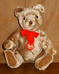 Teddy-Hermann Hirschaid-80iger-36cm-Yes/No-hart gestopft-taupe-Zustand 1 - Picture 1 of 9