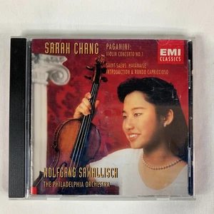 Paganini: Concerto No. 1 In D by Sarah Chang 1994 CD [Good] - Picture 1 of 9