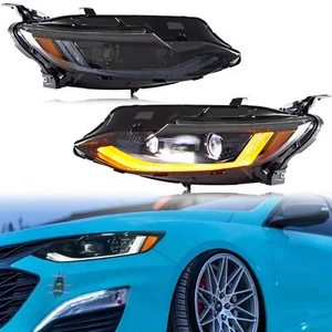 LED Headlights for Chevrolet Malibu Chevy 2019-2025 Front Lamps Pair Assembly - Picture 1 of 5