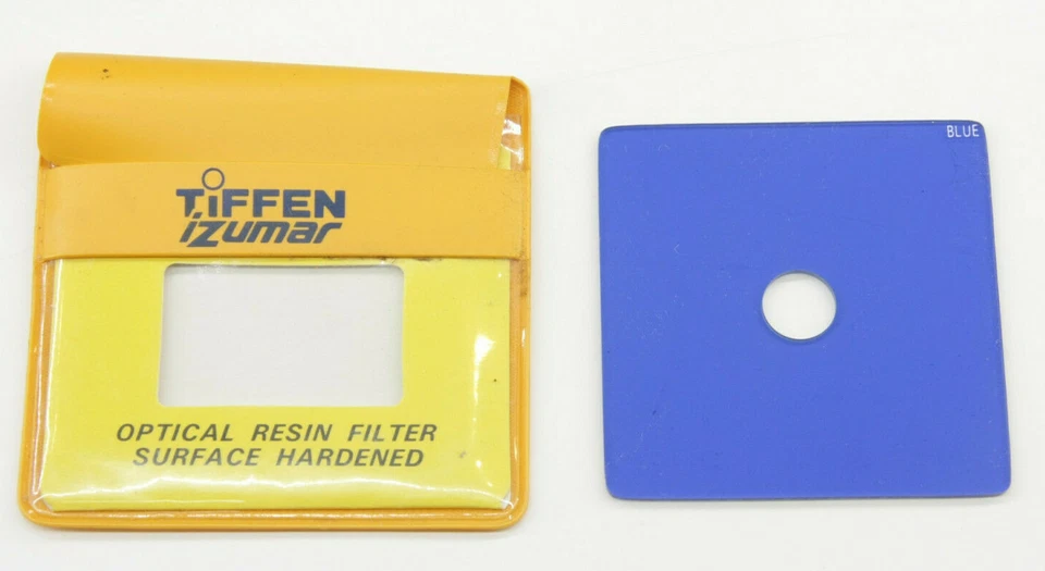 Tiffen iZumar - 2 5/8" Optical Resin Blue Center Spot Filter - Fair Glass -C1145 - Image 1 of 2