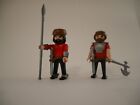 Playmobil 2x figurines history guerrier russe slave scandinave est custom rare C
