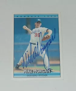 MIKE MORGAN AUTO'D SIGNED 1992 DONRUSS CARD #200 NEW YORK YANKEES CUBS DODGERS - Picture 1 of 2