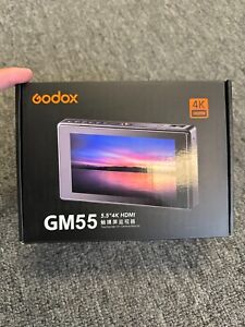 Godox GM55 5.5" Full HD Touchscreen On-Camera Monitor, Supports 4K HDMI 