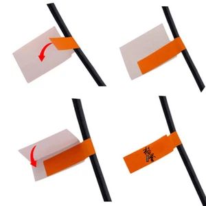 150Pcs/5 Sheets Cable Labels Wire Marking Network Waterproof Laser Sticker T_bf - Afbeelding 1 van 8