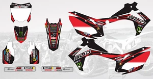AM0141 GRAPHICS DECALS STICKERS FOR HONDA CRF250 R 2014-2017 CRF450 R 2013-2016 - Bild 1 von 1