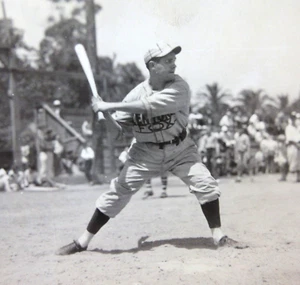 Vintage Hollywood 20th Century Fox Studio Baseball Spiel Spieler Foto 1930er - Bild 1 von 4
