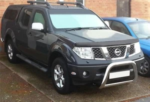 Bull Bar A Bar To Fit Nissan Navara D40 2005-2016 Stainless Steel 4x4 Accessory - Picture 1 of 4