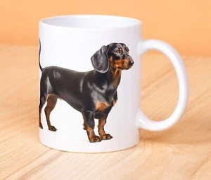 Dachshund Dog Coffee Mug Cup Art Design New 11oz - Picture 1 of 3