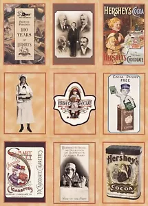 Hershey's Chocolate The Collector Series 1995 Juego de cartas base de dardos de 100 AV - Imagen 1 de 4