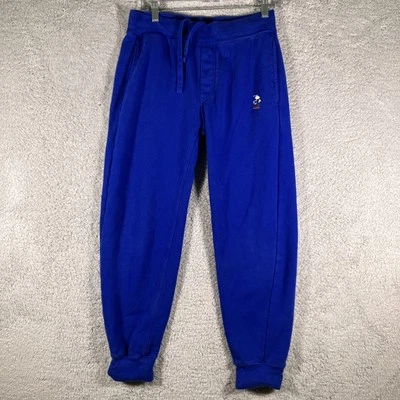 Pantalones de chándal Levi's X Peanuts gráficos para hombre XS azul dibujos animados cómic Snoopy gimnasio informal Foto 1 de 4