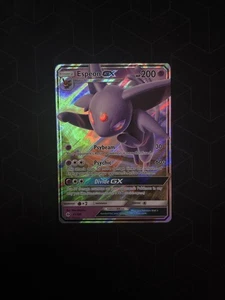 Pokémon TCG Espeon GX Sun & Moon Base Set Ultra Rare 61/149 - Picture 1 of 2