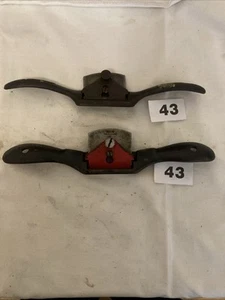 Vintage  Spokeshaves- Flat  Bottom- Round Bottom. Wood Working - Foto 1 di 11