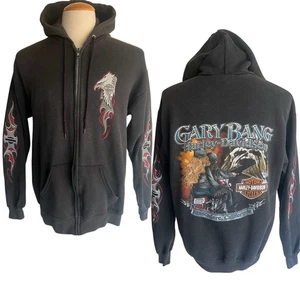 Sudadera con Capucha Harley-Davidson Motorcycles (2002) De Colección Y2K California Motociclista Talla Grande - Imagen 1 de 6