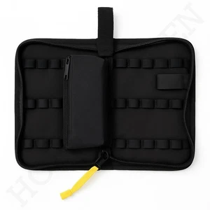 Iwata Airbrush Zipper Case β Storage for 6 Guns + Pouch (Empty Carry Case) - Picture 1 of 6
