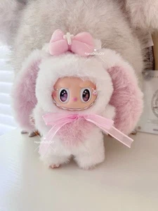 la-bubu Puppe Original Flauschiger Hase Handarbeit Modifikationsversion - Bild 1 von 3