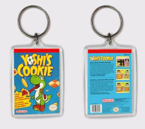 YOSHI'S COOKIE NINTENDO NES LLAVERO KEYRING - Imagen 1 de 1