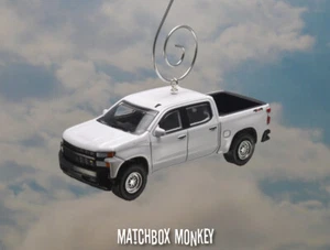 Weiß 2019 Chevy Silverado 1500 Crew Cab Pickup Weihnachtsschmuck Adorno 4x4 - Bild 1 von 12