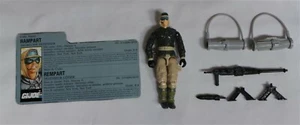 1990 GI JOE RAMPART WITH FILE CARD - Picture 1 of 2