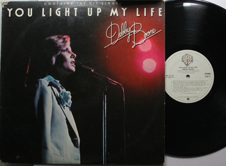 Country Lp Debbie Boone You Light Up My Life On Wb - Vg vg (Damage To Top Lef - Image 1 of 1