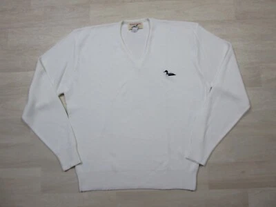 Vintage Winona Knits 100% Acrylic Sweater Size (2XL) Minnesota Made Duck Logo - Image 1 of 4