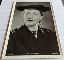 Schauspielerin FRANZISKA KINZ | Portrait | Altes Film-Star-Foto/Bild #19294