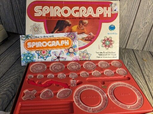 1967 vintage Kenner's New SPIROGRAPH original Box missing 3