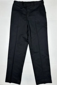 Edwards Black Chino Pants Men Size 34x34 (Measure 32x33) - Picture 1 of 7