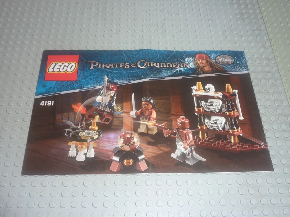 LEGO Notice de Montage Instruction Pirates Des CaraÏbes Set 4191 - Photo 1/1