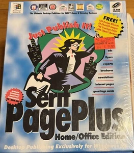 Serif Page Plus sealed CD-ROM Windows 95 Serif 1995 - Picture 1 of 1