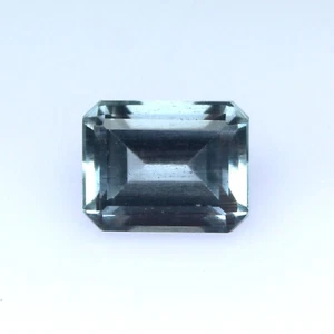 Natural Aquamarine Octagon Faceted Loose Gemstone Blue Aquamarine Stone 2.50Ct - Picture 1 of 3
