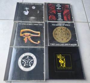 The sisters of Mercy lot de 6 cd rock electro gothique - Imagen 1 de 2