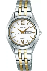 Seiko STPX033, Damen Solar, Quarzwerk, komplett Edelstahl, WR, STPX033 - Bild 1 von 2