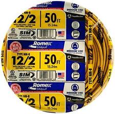 Southwire 28828222 50' 12/2 with ground Romex brand SIMpull residential indoor