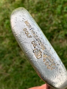 Vintage NORTHWESTERN 24K Gold Plated Model 400 PUTTER 36” - Picture 1 of 10