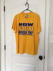 Jerzeez Men's T-Shirt East Carolina Pirates HOW GOLD ARRGH YOU Size XL - Picture 1 of 5