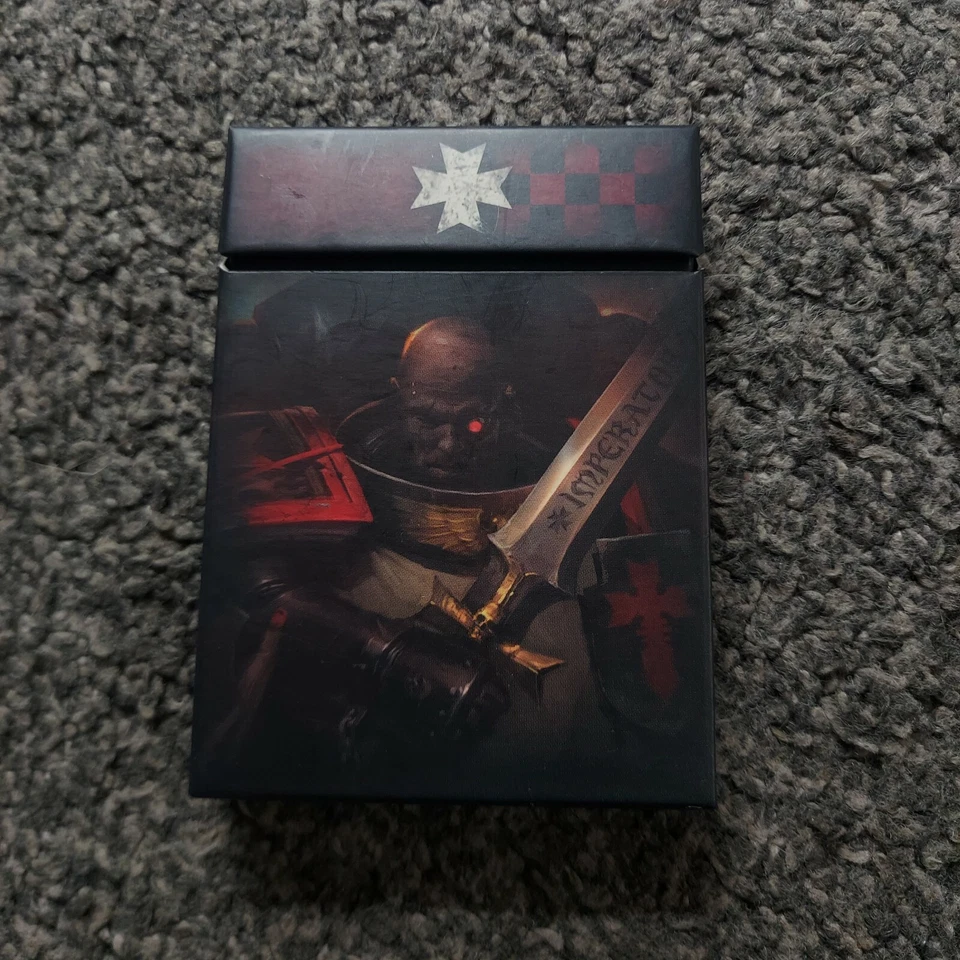 Warhammer 40k Games Workshop -Data cards: black Templars limited edition - Image 1 of 2