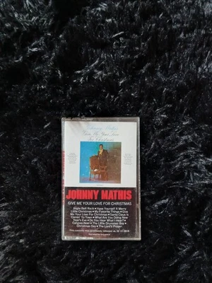 Johnny Mathis Give Me Your Love For Christmas Cassette - Image 1 of 2