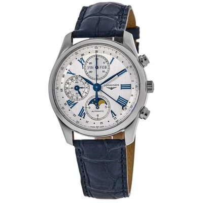 Novo Longines Master Collection relógio masculino automático prata 40mm L2.673.4.71.2 - Imagem 1 de 4