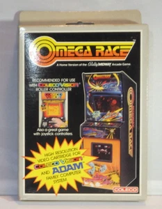NOS FACTORY SEALED COLECO VISION OMEGA RACE Bally Midway Video Game - a1 - Picture 1 of 14