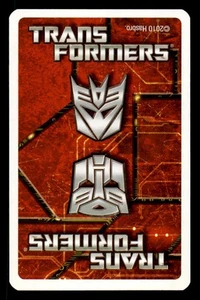 Tarjeta coleccionable Transformers 4 of Diamonds de intercambio único - Imagen 1 de 2