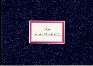 Catalogue Brochure Fiat 508 / 1100 / 128 Historique History 1932-1969 France - Picture 1 of 3