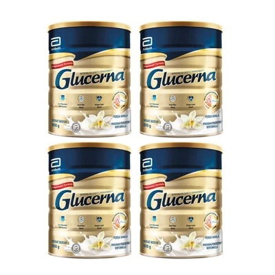 Hasta 4 Latas Abbott Glucerna Triple Cuidado Manejo Diabético 800g (Vainilla) Foto 1 de 4