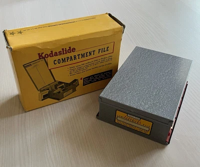 NOS Vintage Kodaslide Slide Compartment File Photo Storage Original Box Kodak - Image 1 of 4