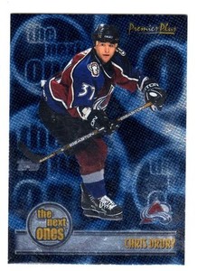 1X CHRIS DRURY 1999-00 Topps Premier Plus #TNO3 THE NEXT ONES INSERT