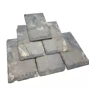 Reclaimed Welsh Blue 16” x 9” Slates - Picture 1 of 6