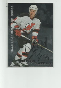 1999-00 BAP MILLENNIUM AUTOGRAPHS #149 BRENDAN MORRISON - Picture 1 of 2