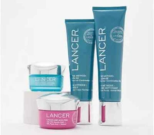 Lancer The Method Normal Combination Facial 4 piece gift set NIB - Picture 1 of 2