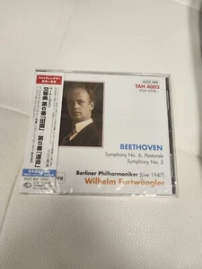 Import WILHELM FURTWANGLER CONDUCTS BEETHOVEN SYMPHONIES 5 & 6 TAHRA 4002 CD Bf - Picture 1 of 4