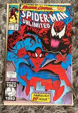 Spider-Man Unlimited 1 Signed Numbered Ron Lim Dynamic Forces Carnage Shriek NM